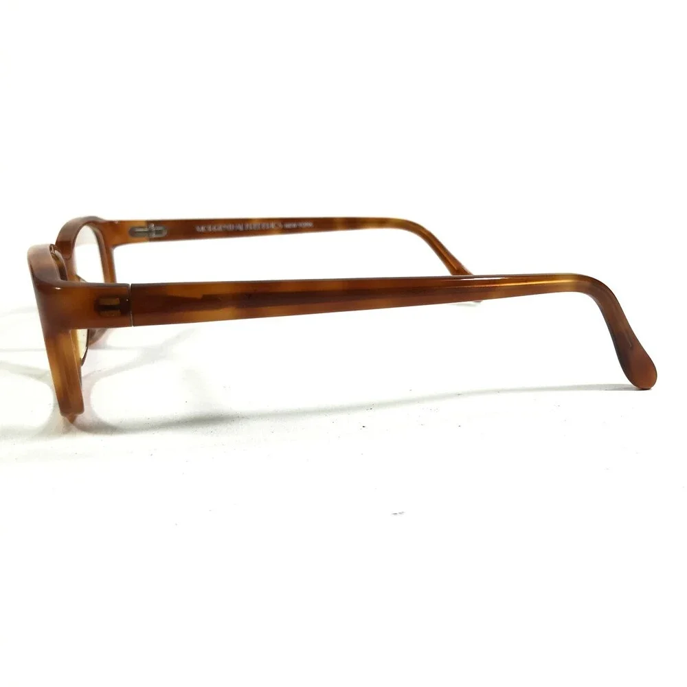 Morgenthal Frederics Eyeglasses Frames 404 342 Brown Rectangular 52-18-130